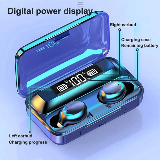 TWS F9-5 Bluetooth Earbuds